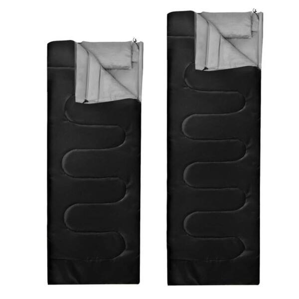 Movisa 2 Person Waterproof Sleeping Bag with 2 Pillows