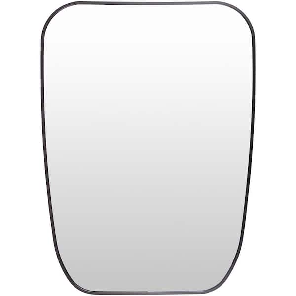 Aranya 32 in. H x 24 in. W Black Framed Decorative Mirror