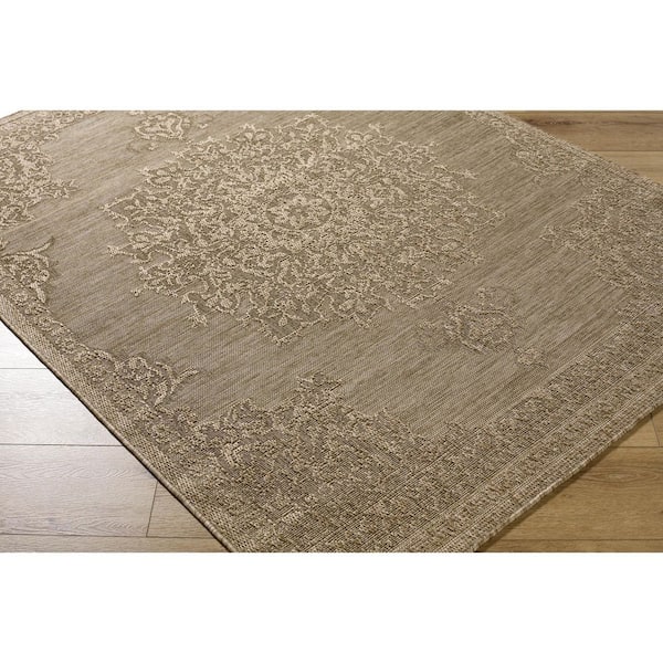 Sandra Brown Traditional 5 ft. x 7 ft. Indoor/Outdoor Area Rug