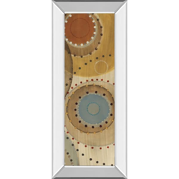 Classy Art "Moving Moments Panel I" By Lee Mirror Framed Print Wall Art 18 in. x 42 in.