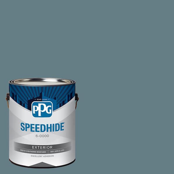 SPEEDHIDE 1 gal. PPG10-02 Sorcerer's Spell Satin Exterior Paint