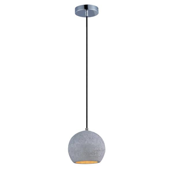 Maxim Lighting Crete 1-Light Polished Chrome Pendant