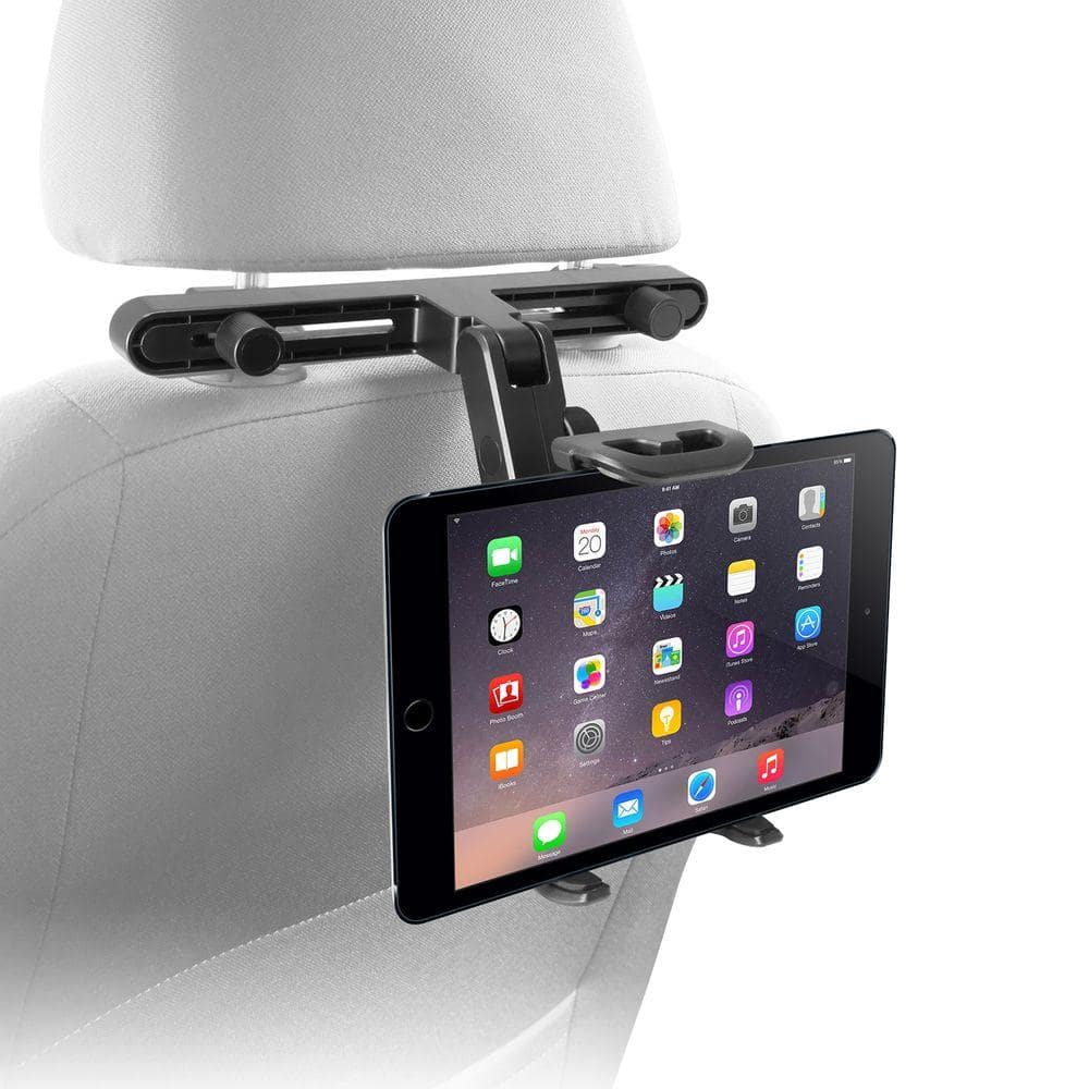 Macally Adjustable Car Seat Head Rest Mount and Holder for 7 in. - 10 in.  Tablets and Other Gadgets HRMOUNT - The Home Depot
