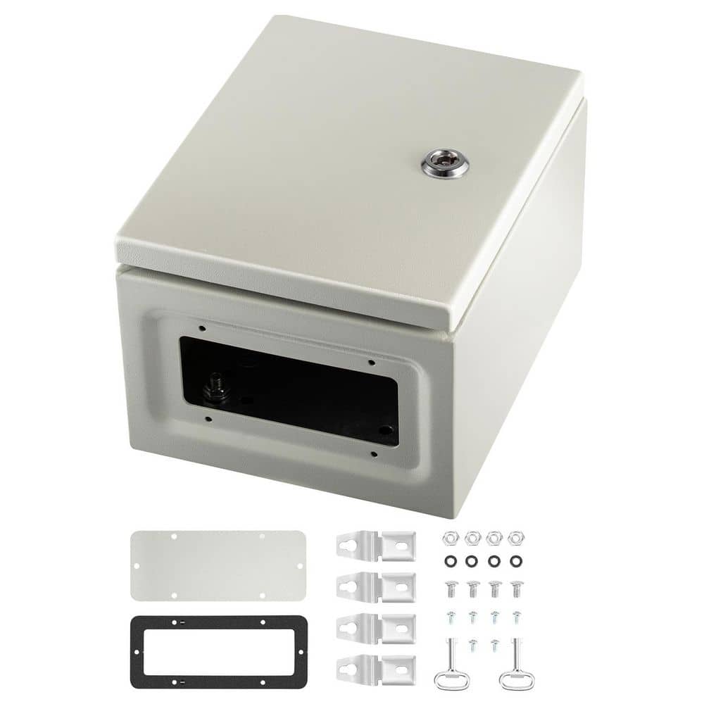 NEMA Metal Case 10 x 8 x 6in. NEMA 4X Metal Electric Enclosure Outdoor and Indoor Use Includes Mounting Plate Screw price history on PriceWatchPro
