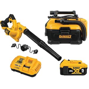 20V MAX XR Lithium-Ion Cordless Cleanup 2 Tool Combo Kit with 2 Gal. Wet/Dry Vacuum and Jobsite Blower