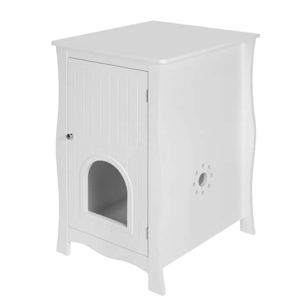 Foobrues Pet house, Hidden Cat Home Side Table, Suitable for bedroom, living room, study and other spaces