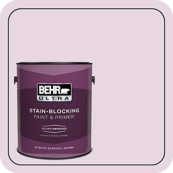 BEHR ULTRA 1 gal. #CE-03 Unfading Dusk Extra Durable Eggshell Enamel Interior Paint & Primer