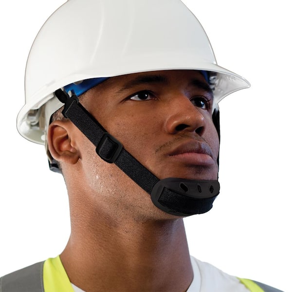 2 Pcs Safety Helmet Chin Strap Universal Hardhat Adjustable Strap,One Size 