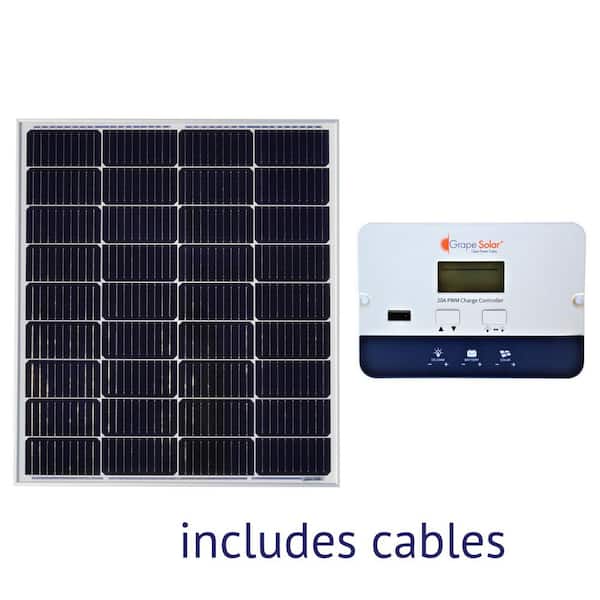 Grape Solar 100-Watt Basic Off-Grid Solar Panel Kit