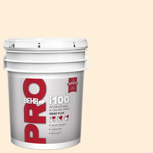 5 gal. #70 Linen White Dead Flat Interior Paint