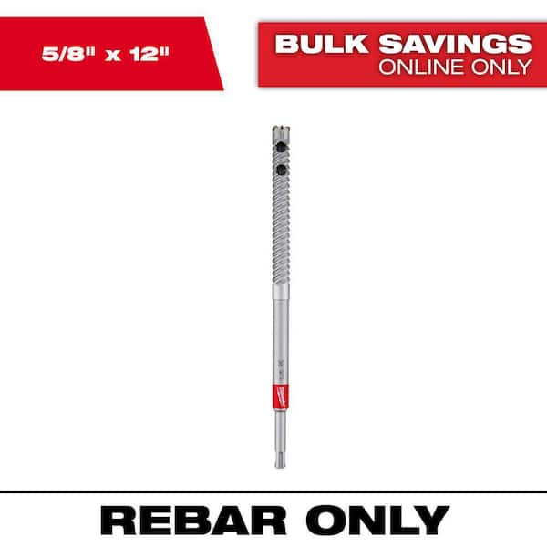 Milwaukee 5/8 in. x 12 in. SDS-Plus Rebar Cutter