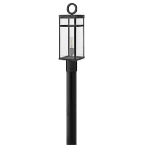 Porter 1-Light Aged Zinc Outdoor Post Mount Light