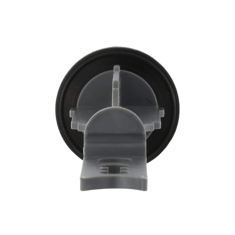 Matte Black Plastic Bathroom Sink Pop-Up Stopper Replacement