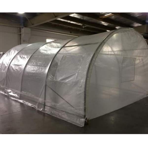 Weatherguard 8 ft. x 12 ft. x 20 ft. Round Top Commercial Greenhouse