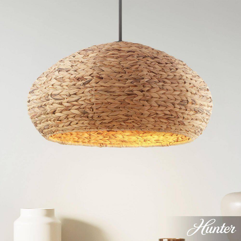 Hunter Cambria 3 Light Matte Black Mushroom Pendant Lighting for Dining Room price history on PriceWatchPro