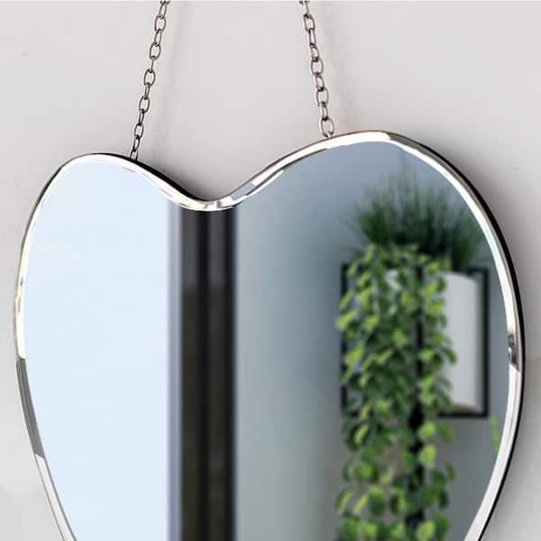 Glass Wall Mirror With Square Mirrors Silver - Novogratz : Target