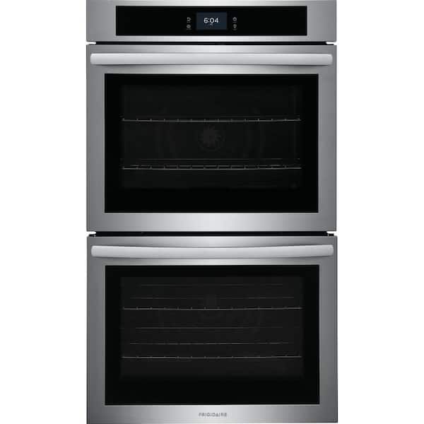 Frigidaire 30 in. Double Electric Wall Oven with Fan Convection in Stainless Steal