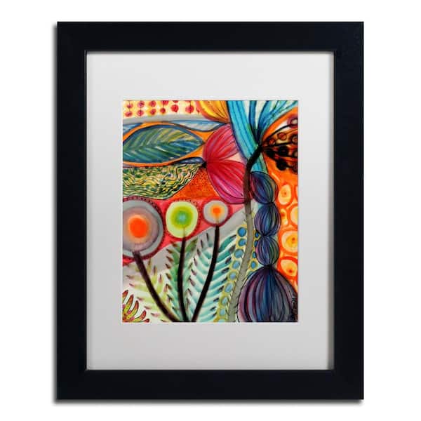 Trademark Fine Art Vivaces by Sylvie Demers Abstract Wall Art 18 in. x 22 in.