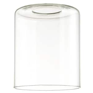 5 in. Clear Cylinder Shade with 2-1/4 in. Fitter and 4-5/16 in. Width