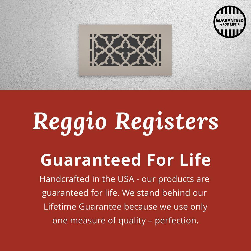 Black Aluminum 12" x 4" Floor Register Grille