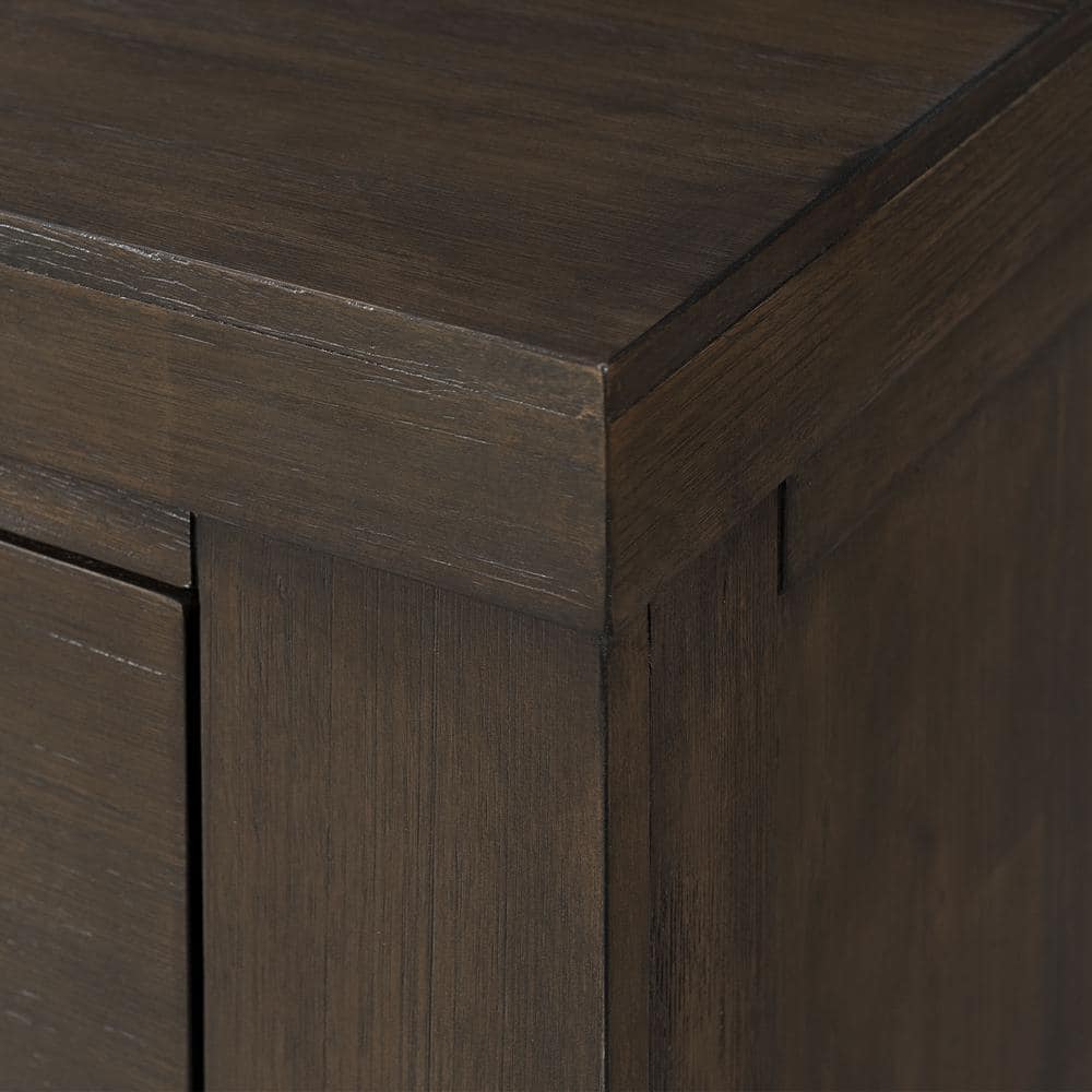Jasper 60" Brown Walnut Transitional Server with Drawers