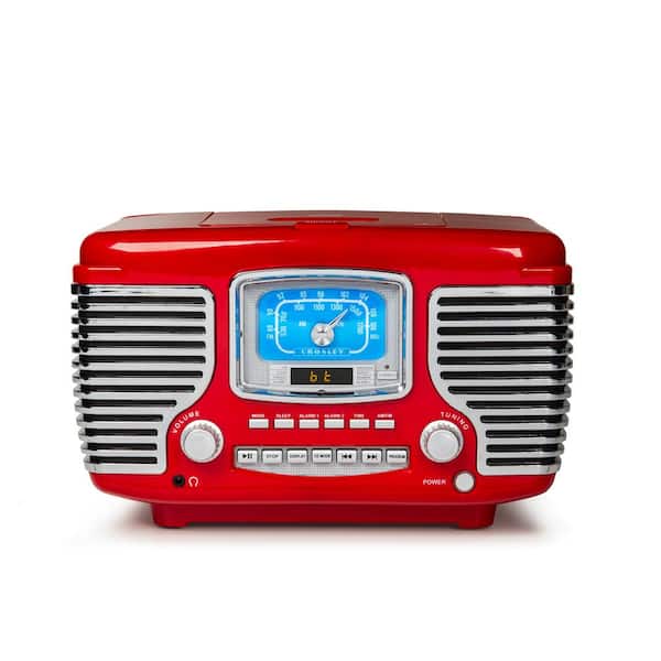 Crosley Corsair Radio Cd Player in Red