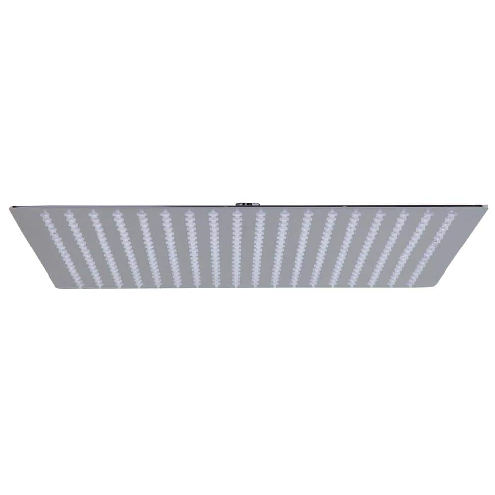 Ultra Thin Polished Stainless Steel Square Rain Shower Head