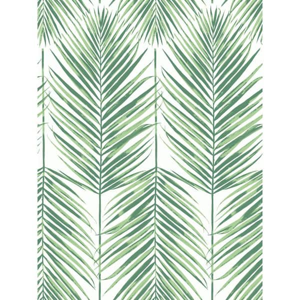  Green Tropical Palm Leaves Washer and Dryer Covers for