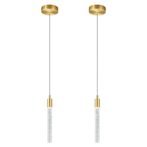ZHLWIN Home Lighting 6-Watt 1-Light Gold Modern Dimmable
