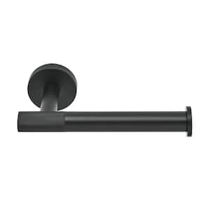 Avallon Wall Mounted Toilet Paper Holder in Matte Black