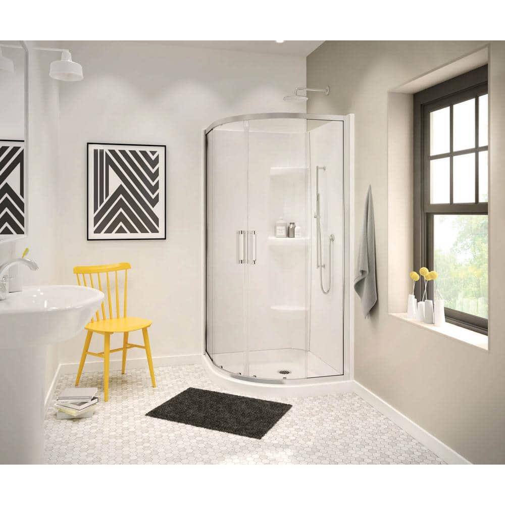 Sinai ×2 MAAX Radia 40 in. x 40 in. x 71-1/2 in. Frameless Neo-Round