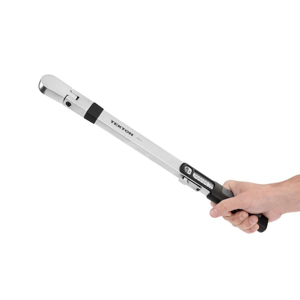 TEKTON 3/8 in. Drive 72-Tooth Split Beam Torque Wrench (26-130 Nm