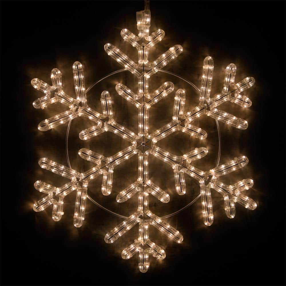 C23332 White Snowflake Decor