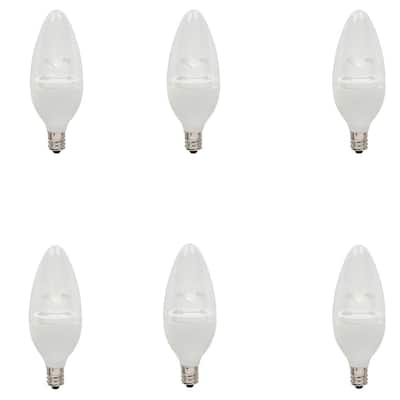 Westinghouse 40W Equivalent Soft White B11 Dimmable LED Light Bulb ...