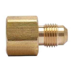 Brass Adapter, Female(3/8-24 Inverted), Male(9/16-18 Inverted) – AGS  Company Automotive Solutions