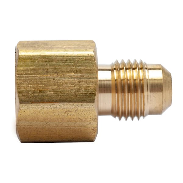LTWFITTING 5/16 in. OD Flare x 3/8 in. FIP Brass Adapter Fitting (5-Pack)