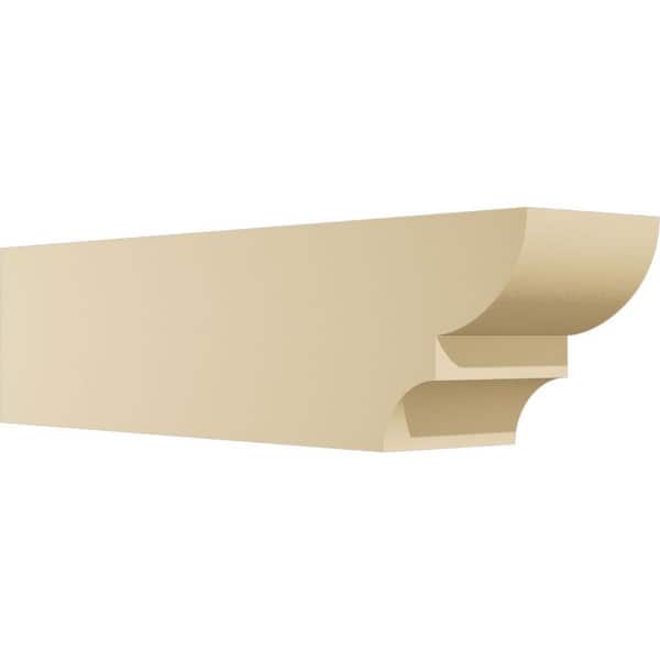 Ekena Millwork Standard Ridgewood 5 in. W x 6 in. H x 24 in. D Signature Urethane Rafter Tail Outlooker