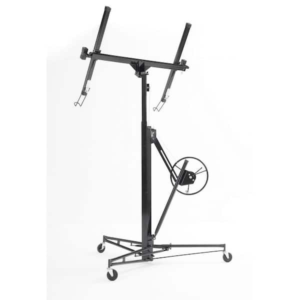 13 ft. Black Drywall Lift Panel Lift Drywall Panel Hoist Jack Lifter