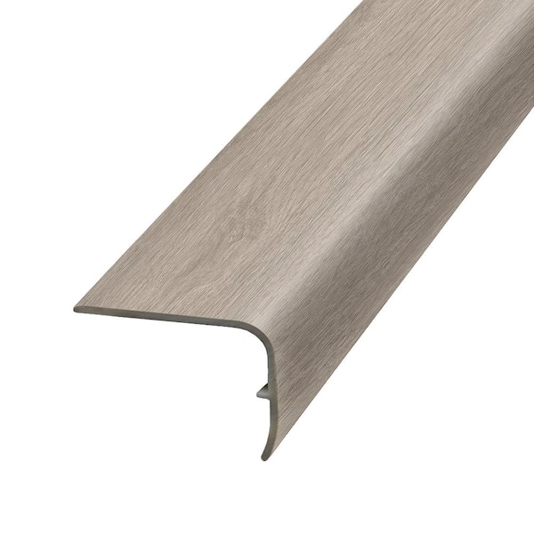 PERFORMANCE ACCESSORIES Alpaca 1.32 in. Thick x 1.88 in. Wide x 78.7 in. Length Vinyl Stair Nose Molding