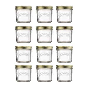 Canning Glass Wide Mouth Canning Jar 7 oz. - (Set of 12)