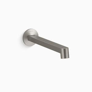 Components 1.2 GPM Wall-Mount Bathroom Sink Faucet Spout in Vibrant Brushed Nickel