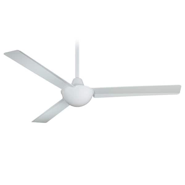 Kewl 52 in. Indoor White Ceiling Fan with Wall Control