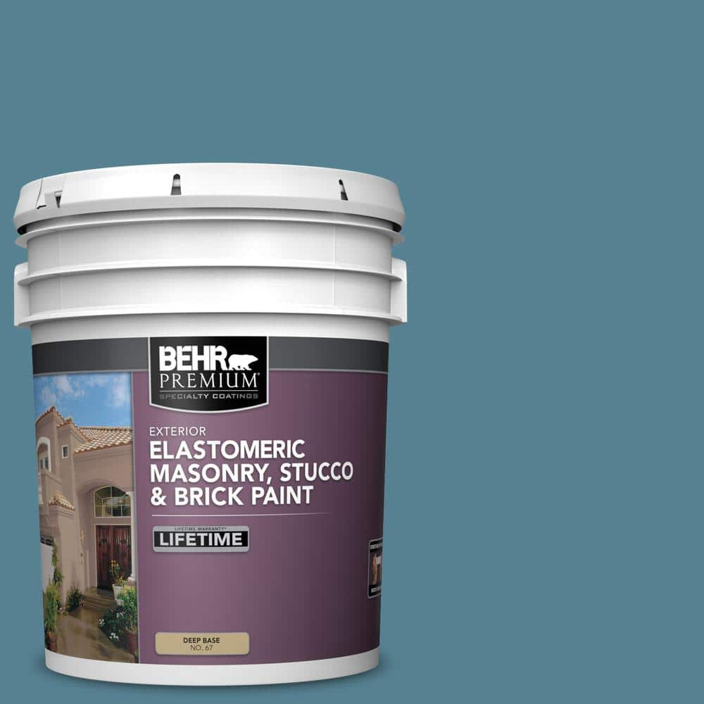 BEHR PREMIUM 5 Gal S470 5 Blueprint Elastomeric Masonry Stucco And   Blueprint Behr Premium Masonry Paint 06705 64 1000 