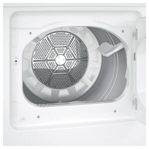 7.2 cu. ft. vented Electric Dryer in White with Wrinkle Care