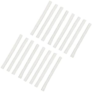 Replacement Fiberglass Wicks for Outdoor Torches and Lamps (16-Pack)