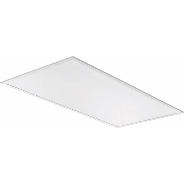 Lithonia Lighting Contractor Select CPX 2 ft. x 4 ft. White Integrated LED 4692 Lumens Flat Panel Light, 4000K