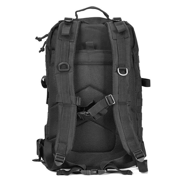 QT&QY 25L Military Tactical Backpacks For men Survival Army Laser cut Molle  Daypack small EDC Bug Out Bag Gym Rucksack With Dual Cup Holders medical  Rucksack Black : Sports & Outdoors 