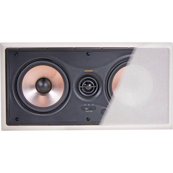 NXG Pro Series 120-Watt 5.25 ft.Video-Shielded 2-Way LCR In-Wall Mounted Speaker System-DISCONTINUED