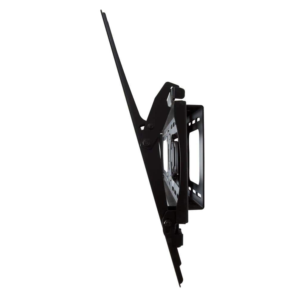 Swift Mount Black Steel Full-Motion TV Wall Mount for 37" to 80" TVs