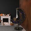 National Tree Company 6 ft. Battery Operated Pre-Lit Halloween Black Moon Shape Tree JI60-JFMT03